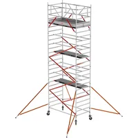 Altrex Fahrgerüst RS Tower 52 Aluminium mit Holz-Plattform 8,20m AH 1,35x1,85m