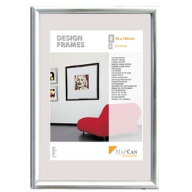 The Wall Kunststoff Bilderrahmen Design Frames silber, 40 x 50 cm