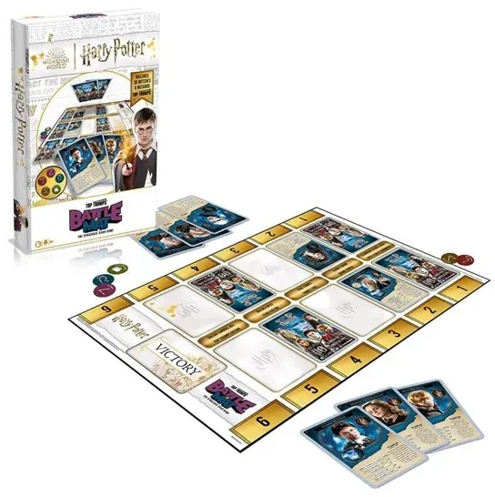 Harry Potter Top Trumps Battle Mat Card Game (ENG)