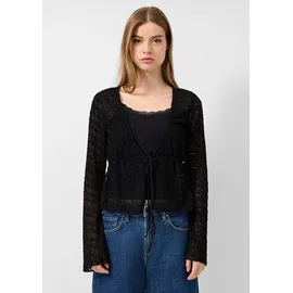 QS Shirtjacke Schwarz M