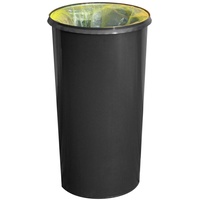 KUEFA 60 Liter Müllsackständer, Küchenabfalleimer, mit Befestigungsring Gelber Sack, Kunststoff (PE), ohne Deckel