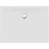 Schröder Wannentechnik Flat New Rechteckduschwanne 90x80x2 cm Weiß