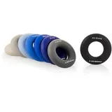 AFH Webshop 8er Spar Set | Silikon Handtrainer und Fingertrainer | runder Handgriff Trainer | ergonomischer Fingertrainer Ring | Nagelhärter | Round Premium | 8er Set