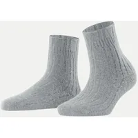 Falke Bedsock Rib Socken 1 Paar Grau 35-38