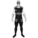 Morphsuits Polizei-Kostüm CSI, Original Morphsuits - die Premium Suits für die besonderen Anlässe schwarz M