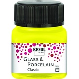 Kreul Glass & Porcelain Classic 20ml, kanariengelb 16201