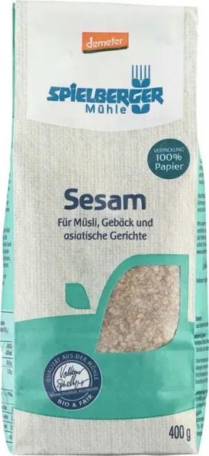 Spielberger Sesam ungeschält demeter 400g