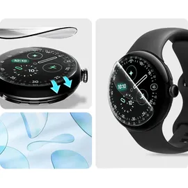 SPIGEN Eliteshield EZ Fit 2 Pack - Google Pixel Watch 2025/ 3 41mm,