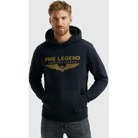 PME Legend Hooded soft terry with logo Hoodie Blau M