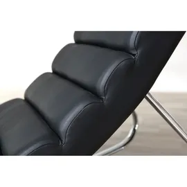 miliboo Sessel TAYLOR Kunstleder 0 x 0 x 0 cm Schwarz