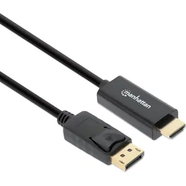 Manhattan DisplayPort / HDMI Adapterkabel 3,00 m Schwarz