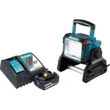 Makita DEADML 811 RT1 Akku Baustrahler 14,4 / 18 V 3000 lm LED + 1x Akku 5,0 Ah + Ladegerät