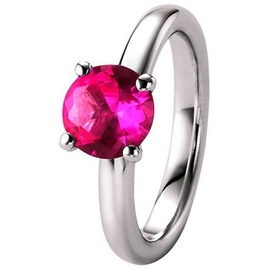 GIORGIO MARTELLO MILANO Ring mit fuchsia Zirkonia, Silber 925 Ringe Violett Damen