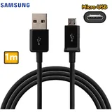 Samsung Datenkabel Micro USB Black, ECB-DU5ABE, 100cm, MTM Blister (ECB-DU5ABE)