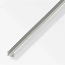 Alfer U-profil 10 X 24 X 1000 Mm Weiß Pvc Profil Kunststoffprofil U Schiene