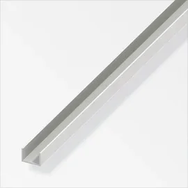 Alfer U-profil 10 X 24 X 1000 Mm Weiß Pvc Profil Kunststoffprofil U Schiene
