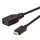 Roline USB-C auf USB-A Adapter 0,15 m Schwarz