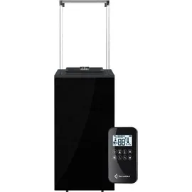 Kratki Terrassenheizer Patio Mini Glas schwarz automatische Steuerung 8,2kW - Schwarz