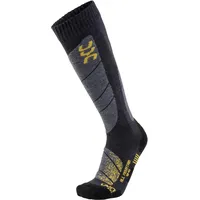 Uyn All Mountain Skisocken, grau anthracite melange/yellow 35/38