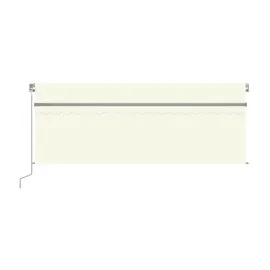 vidaXL Markise 400 x 300 cm creme