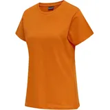 hummel Hmlred Heavy T-Shirt Orange XS