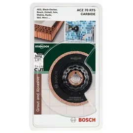 Bosch Accessories Segmentsägeblatt für Multifunktionswerkzeuge Starlock ACZ 70 RT5,