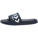 hummel Unisex Larsen Slipper & Badeschuhe, Dress Blue White, 40