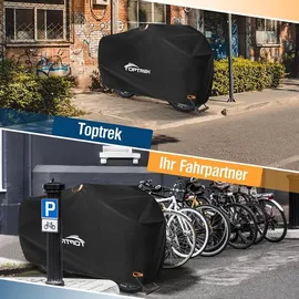 luxuskollektion Fahrradabdeckung wasserdicht 420D Oxford-Gewebe Regenschutz für jedes