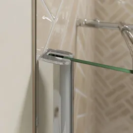 Breuer Elana 2.0' mit Eckeinstieg mattschwarz 90 x 90 x 200 cm