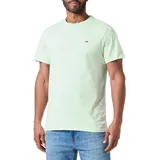 Tommy Jeans Herren T-Shirt TJM Classic Rundhalsausschnitt, Grün (Opal Green), M