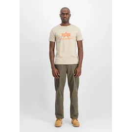 Alpha Industries Basic T-Shirt beige 3XL