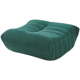[en.casa] Fußhocker Kodsø Cord 35 x 80 x 65 cm Grün