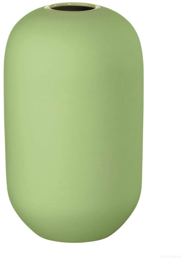 ASA SMOOTHIE Vase - apple green - Ø 10,5 cm - Höhe 18 cm