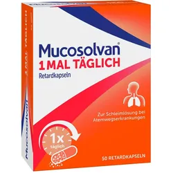 Mucosolvan 1mal täglich
