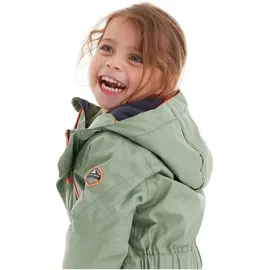 KILLTEC Kesley Mini Skioverall/Schneeanzug mit Kapuze und Schneefang, hell blaugrün, 86/92