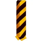 Schake Anfahrschutz für Regale, L-Profil, 5mm Stahl, BxH 160 x 800mm