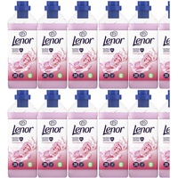 1L|4,39)12x950ml Lenor Weichspüler Frühlingsgarten 456WL + Kuschelweich Duftsack