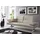 W.Schillig Couch Flachgewebe 3-Sitzer Braun