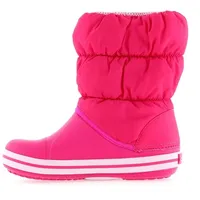 Crocs Winter Puff Kids, Unisex - Kinder Schneestiefel, Pink (Candy Pink), 24/25