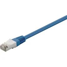 goobay 73075 CAT 5e Patchkabel, F/UTP, Blau