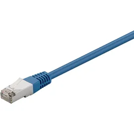 goobay 73075 CAT 5e Patchkabel, F/UTP, Blau