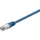 goobay 73075 CAT 5e Patchkabel, F/UTP, Blau