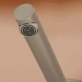 Vitra Origin Einhandmischer Nickel gebürstet