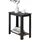 [en.casa] Beistelltisch Dunkelbraun Holzwerkstoff 60 x 62 x 30 cm