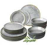 Moritz & Moritz TERRA Tafelservice 18-tlg. grau