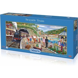 Gibsons G4031 Puzzle 636 pcs. Seaside Train Panorama