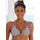 VENICE BEACH Bikini-Top Damen Weiß/Mehrfarbig 40 Cup C/D