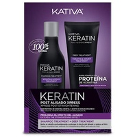 Kativa Keratin Post Alisado Express 250 ml + Deep Treatment 200 ml Geschenkset