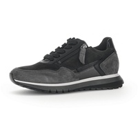 GABOR Sneaker grau|schwarz