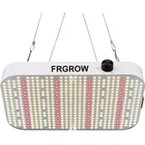 FRGROW LED Grow Lampe Dimmbarer, 6500 Lumen Grow Light, Pflanzenlampe LED Vollspektrum Wachstumslampen Zimmerpflanzen Blüte, Pflanzenleuchte LED mit UV-IR-Licht, 584 LEDs Daisy-Chain, Kühlsystem